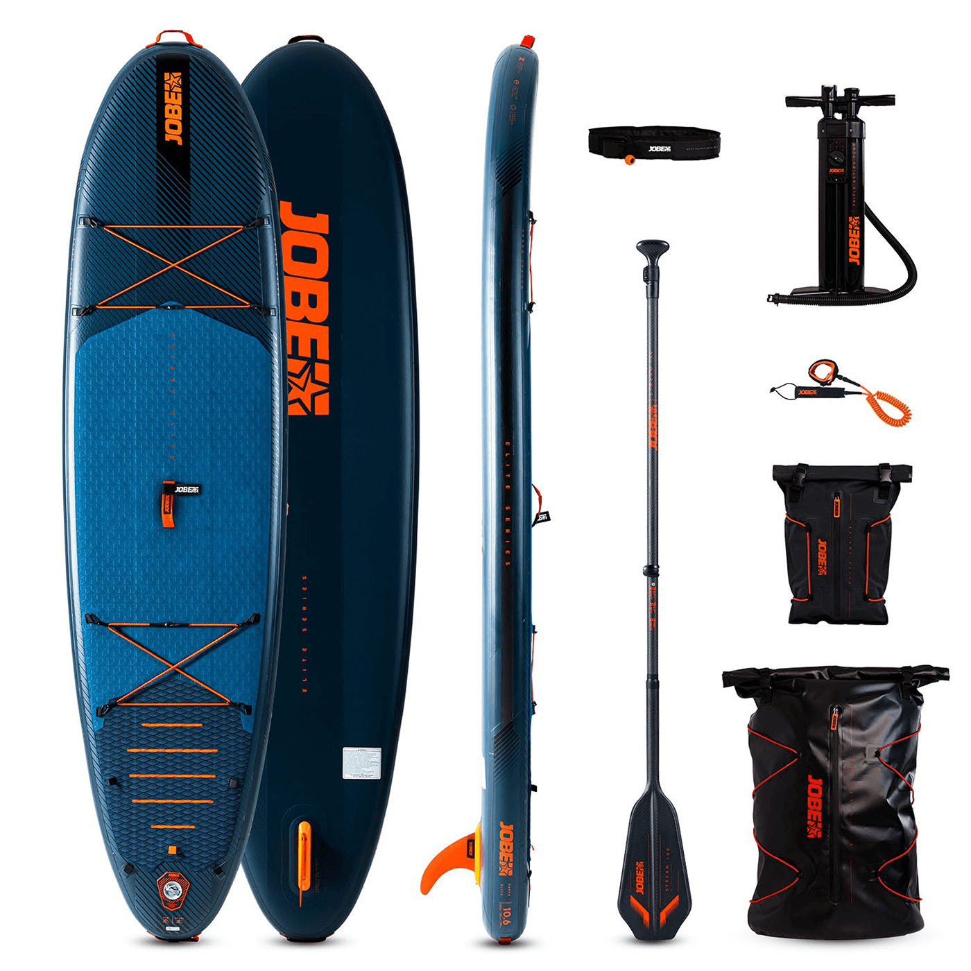 Jobe Yarra 10.6 Elite Inflatable SUP Paddle Board Package