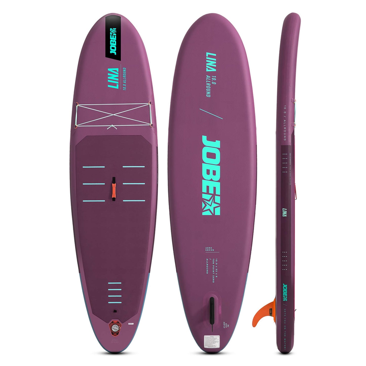 Jobe Lina 10.0 Inflatable SUP Paddle Board Package 2025