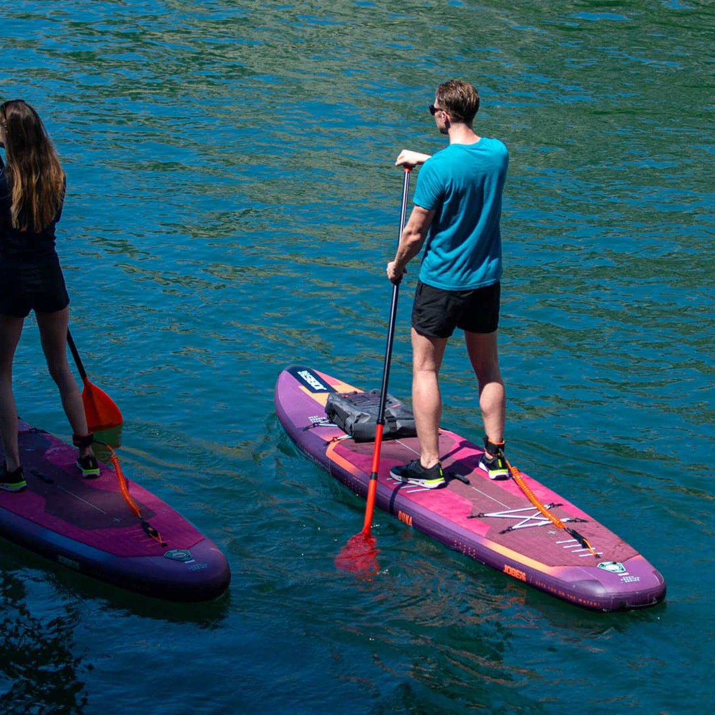 Jobe Duna 11.6 Purple Inflatable SUP Paddle Board Package 2025