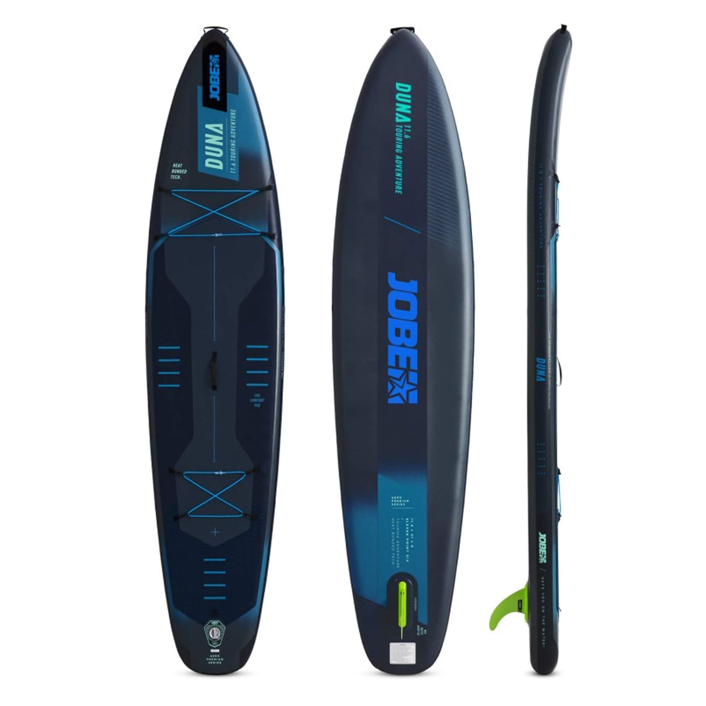 Jobe Duna 11.6 Blue Inflatable SUP Paddle Board Package 2025