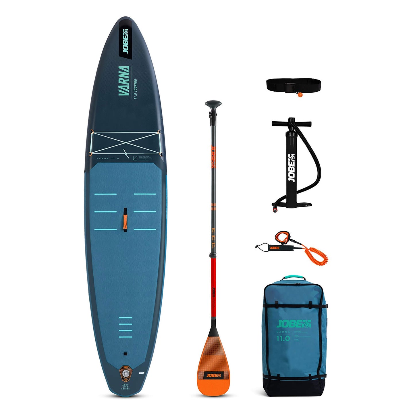 Jobe Varna 11.0 Inflatable SUP Paddle Board Package 2025