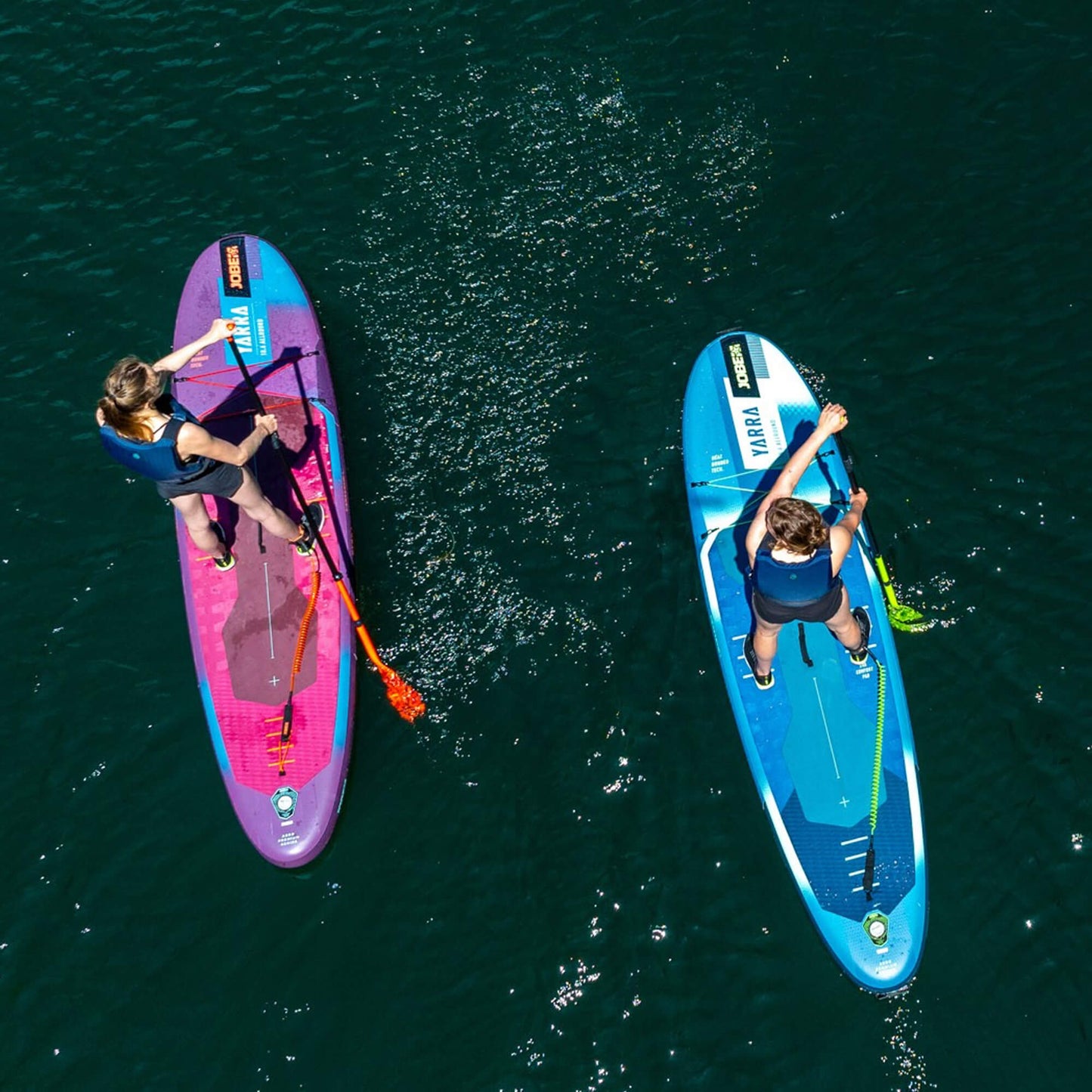 Jobe Yarra 10.6 Purple Inflatable SUP Paddle Board Package 2025