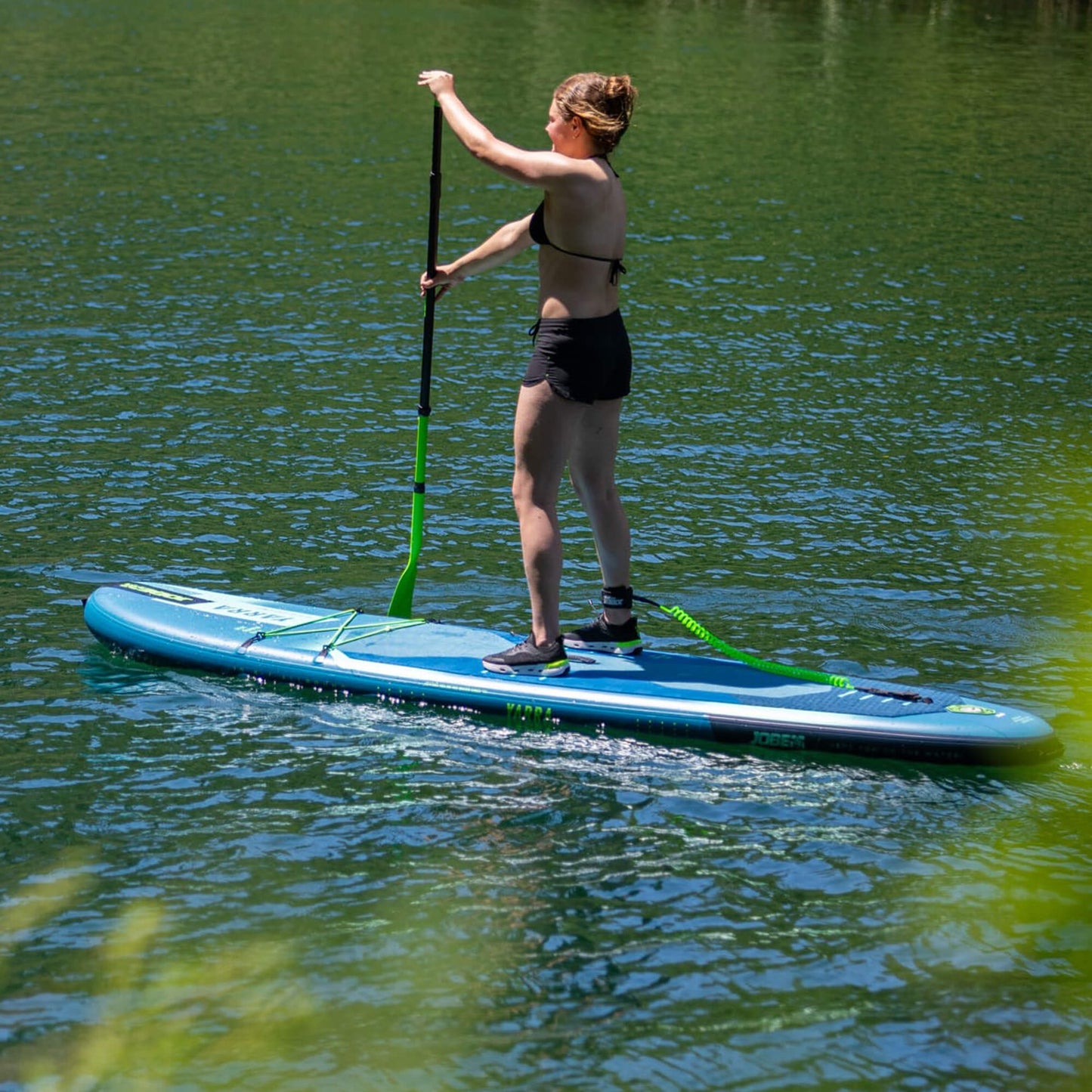 Jobe Yarra 10.6 Steel Blue Inflatable SUP Paddle Board Package 2025