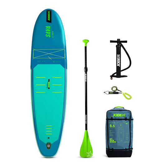 Jobe Sava 8.6 Inflatable SUP Paddle Board Package 2025