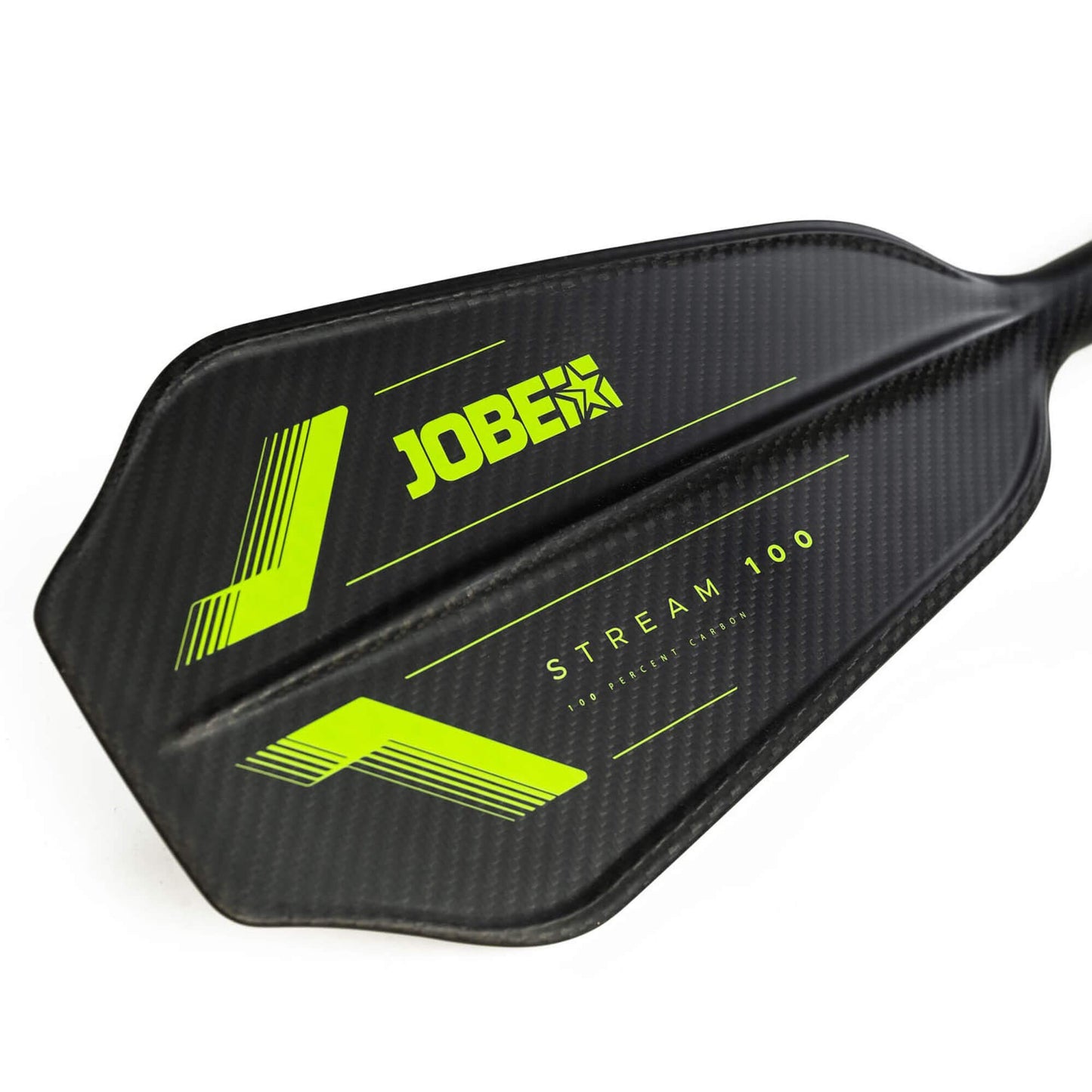 JOBE Stream Carbon 100 SUP Paddle - 3 Piece - Lime - 610g