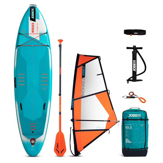 Jobe Mohaka 10.2 Inflatable SUP + SUP SAIL 3.5 M2 Package 2025