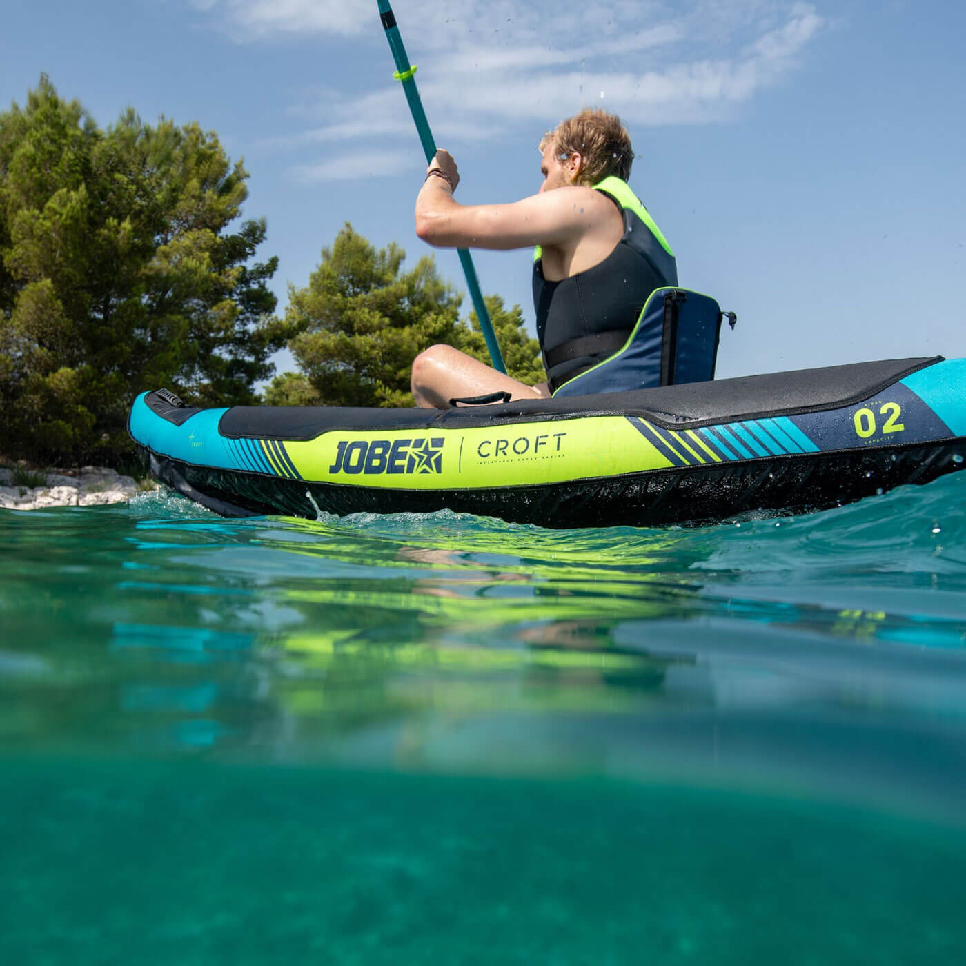 JOBE 2 Persons Croft Inflatable Kayak 2024